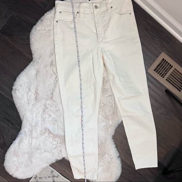 J. Crew Mercantile White Skinny Jeans Size 30 - Picture 5 of 9